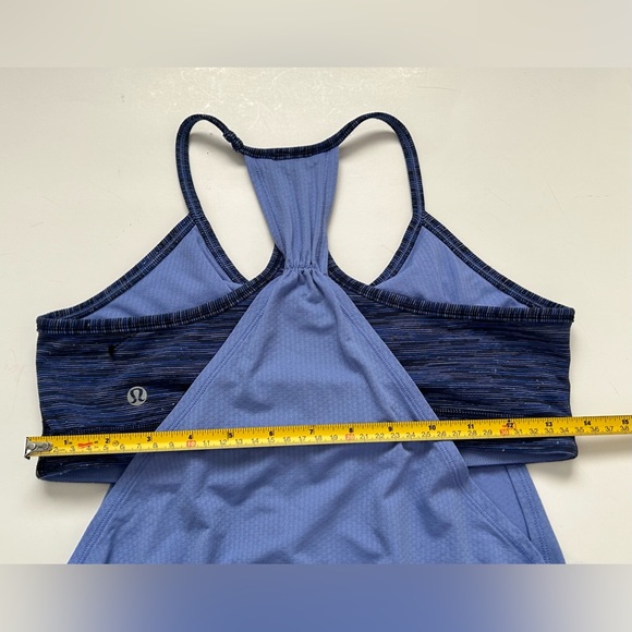 Lululemon Blue Racer Back No limit Tank Size 8 - Picture 7 of 7